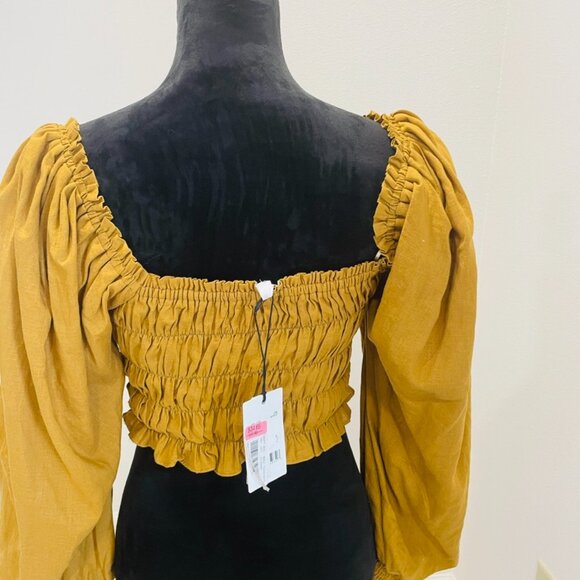 New! Cute and sassy crop top and off-shoulder top. Never worn. Tags on - Picture 7 of 7